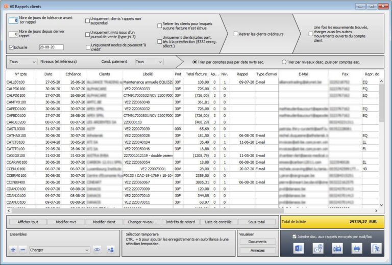 Logiciel comptable belge MAC/PC EQUISIS ERP