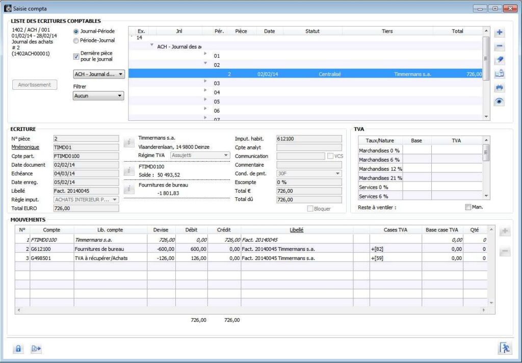 Logiciel comptable belge | MAC/PC | EQUISIS ERP